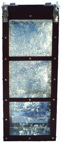 Water Torture Cell Black Powder Coat with bubbles
