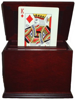 Large Rising Card Box